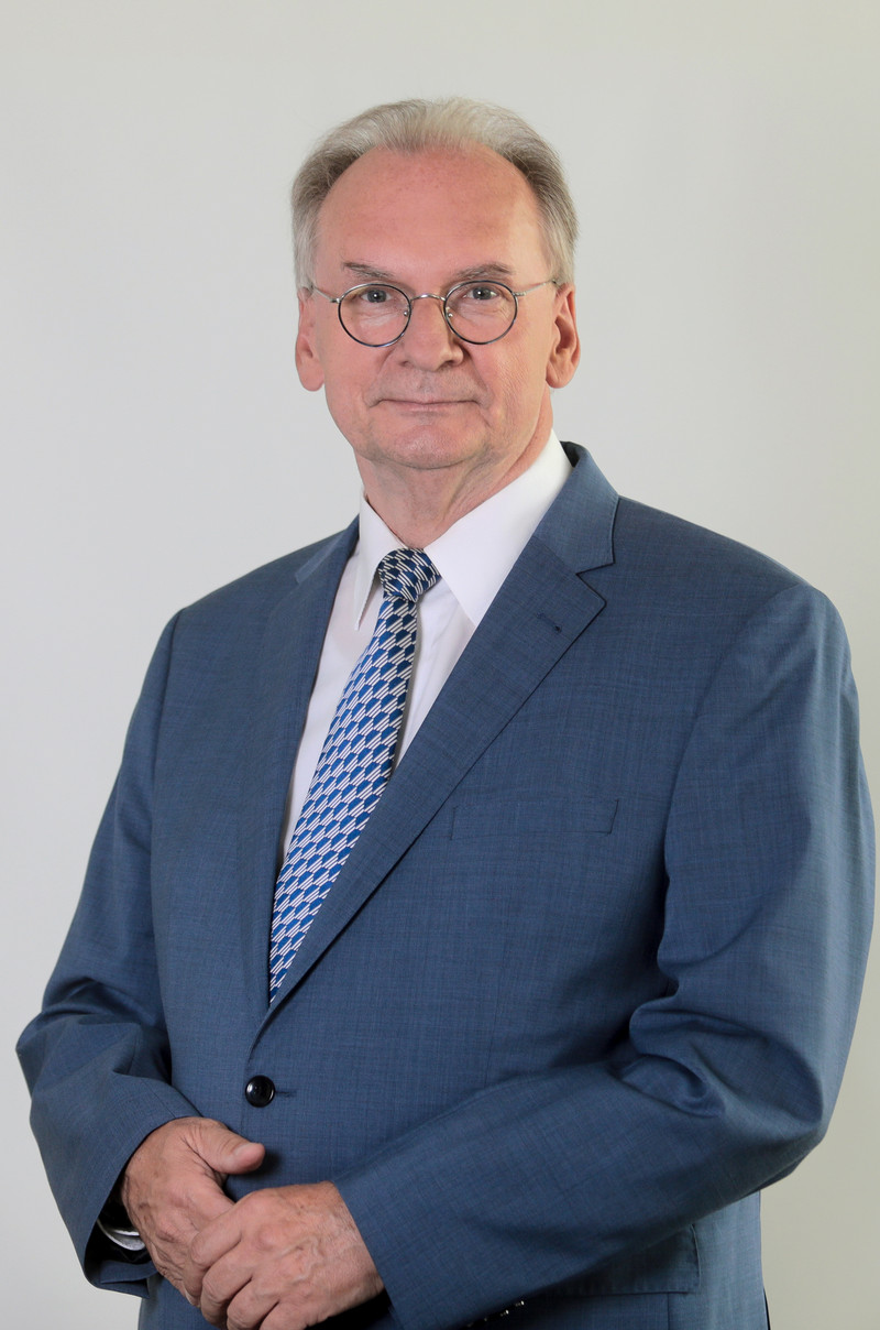 Das Bild zeigt Ministerpräsident Dr. Reiner Haseloff.